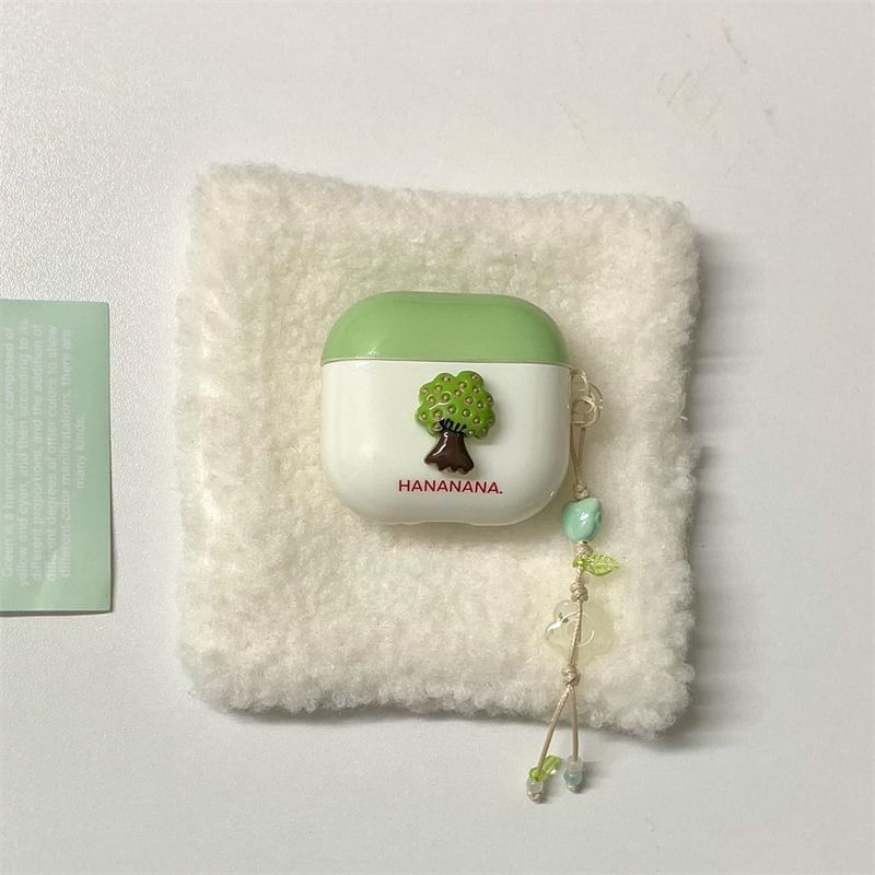 Tree Apple AirPods / Pro Earphone Case Skin with Charm