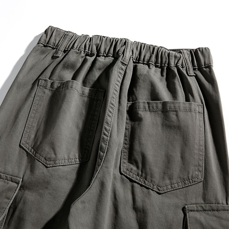 High Rise Wide Leg Cargo Pants
