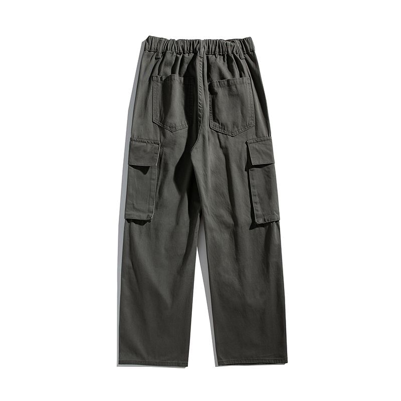 High Rise Wide Leg Cargo Pants