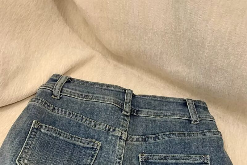 Classic Denim A-Line Mini Skirt