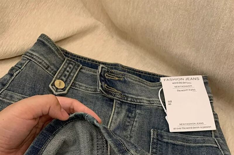 Classic Denim A-Line Mini Skirt