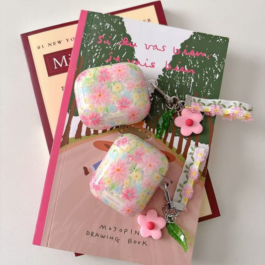 Floral Apple AirPods / Pro Earphone Case Skin