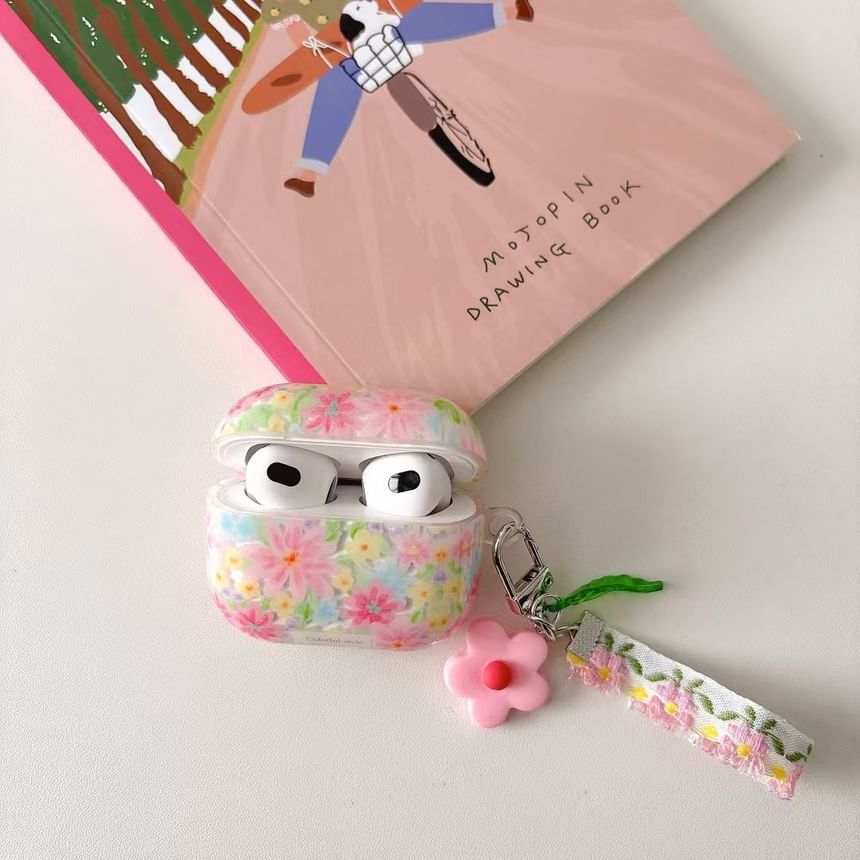 Floral Apple AirPods / Pro Earphone Case Skin