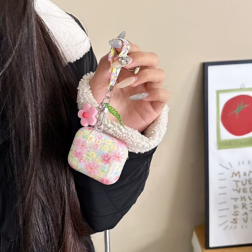 Floral Apple AirPods / Pro Earphone Case Skin