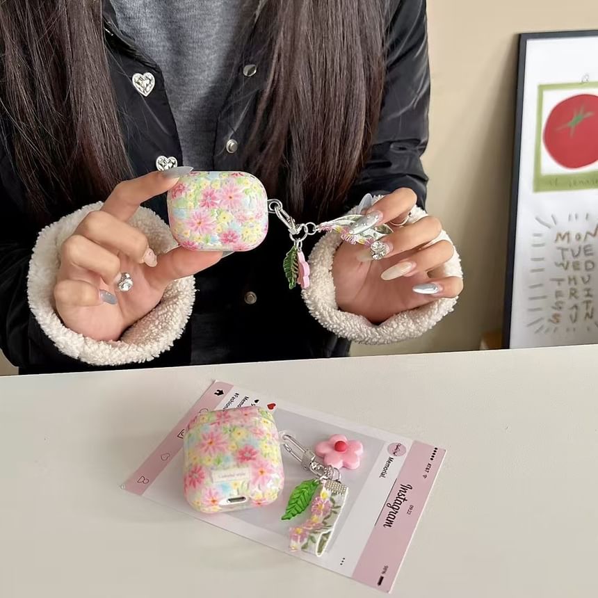 Floral Apple AirPods / Pro Earphone Case Skin