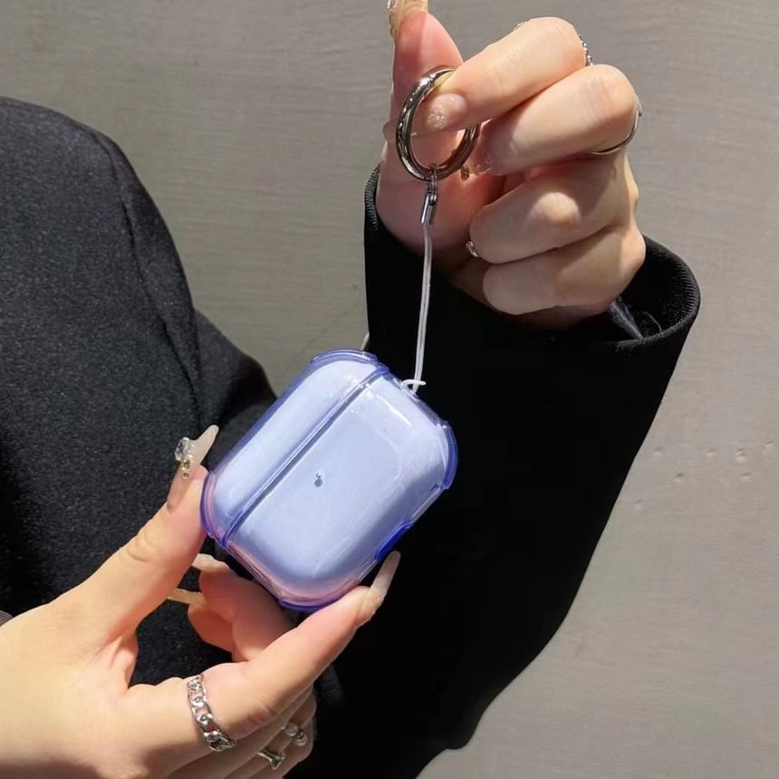 Transparent Color Apple AirPods / Pro Earphone Case Skin