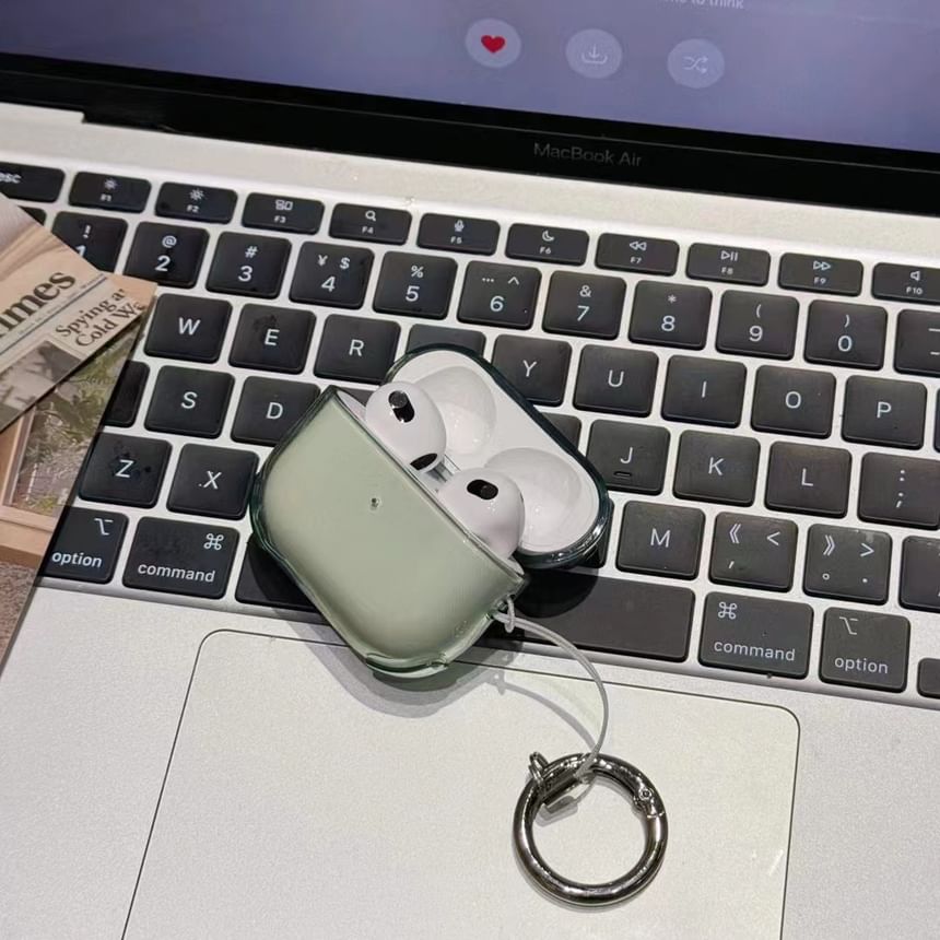 Transparent Color Apple AirPods / Pro Earphone Case Skin