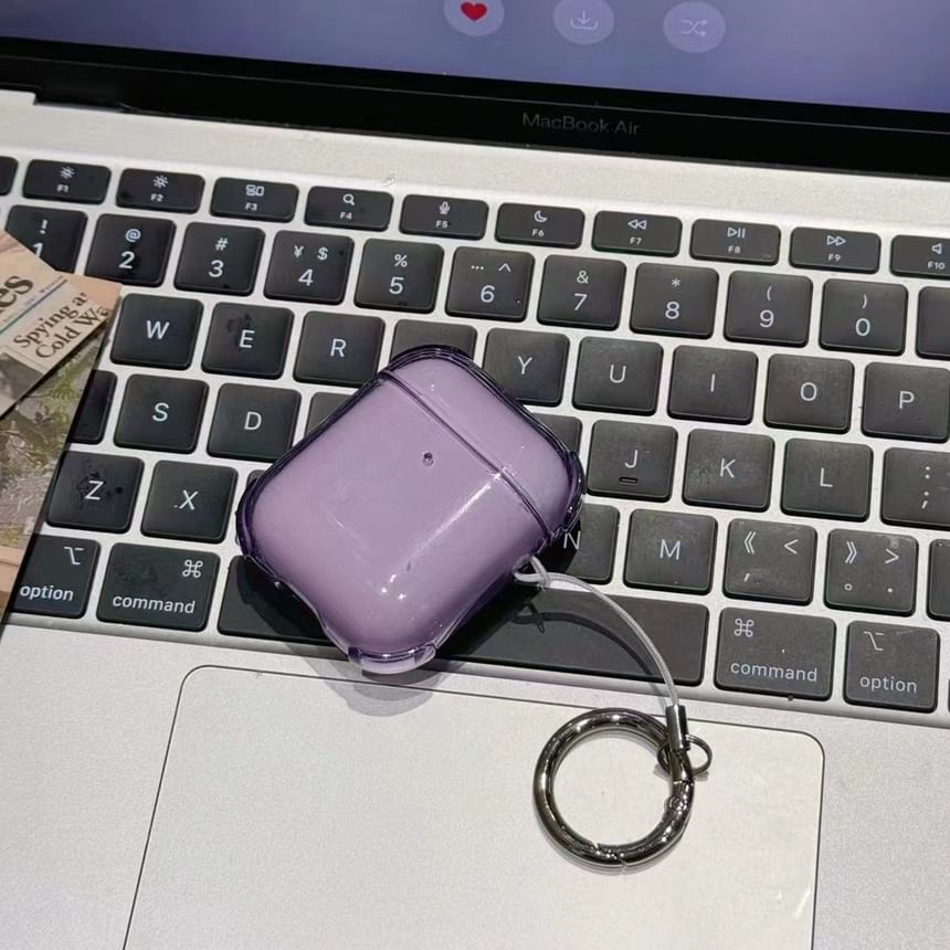 Transparent Color Apple AirPods / Pro Earphone Case Skin