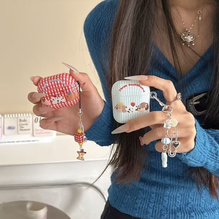 Dog Plaid Apple AirPods / Pro Earphone Case Skin