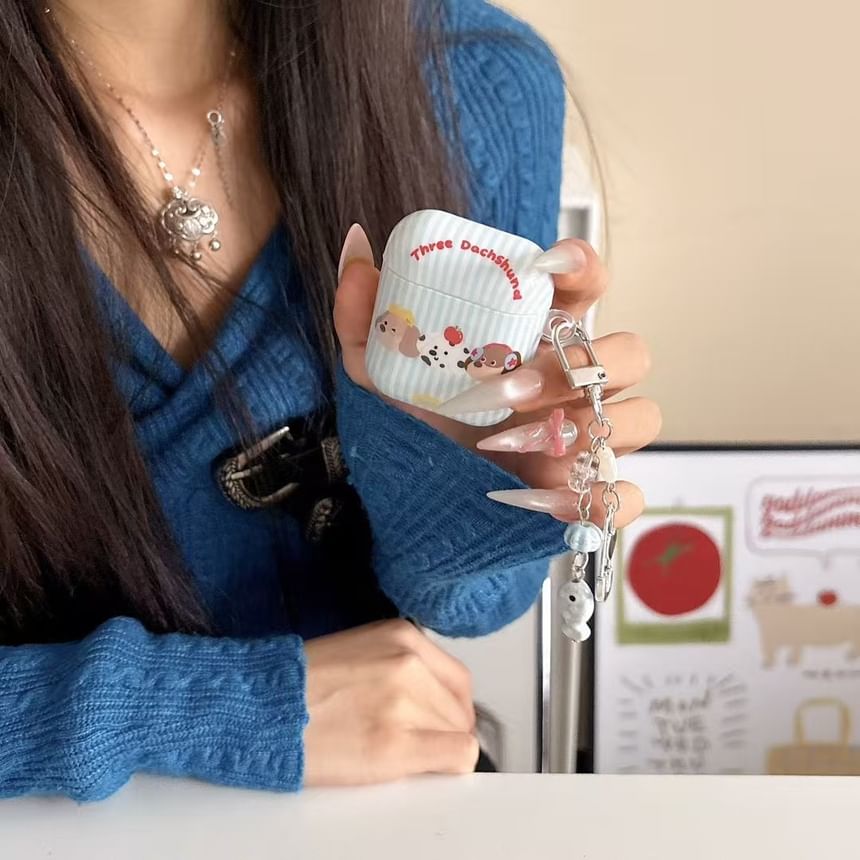 Dog Plaid Apple AirPods / Pro Earphone Case Skin