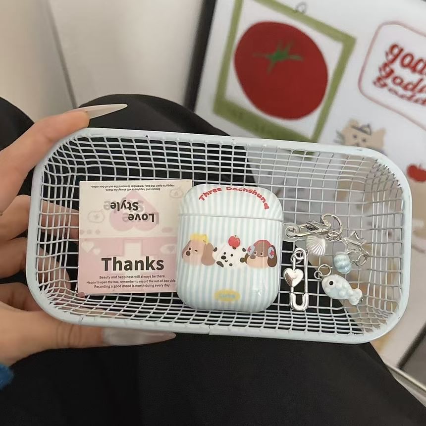 Dog Plaid Apple AirPods / Pro Earphone Case Skin