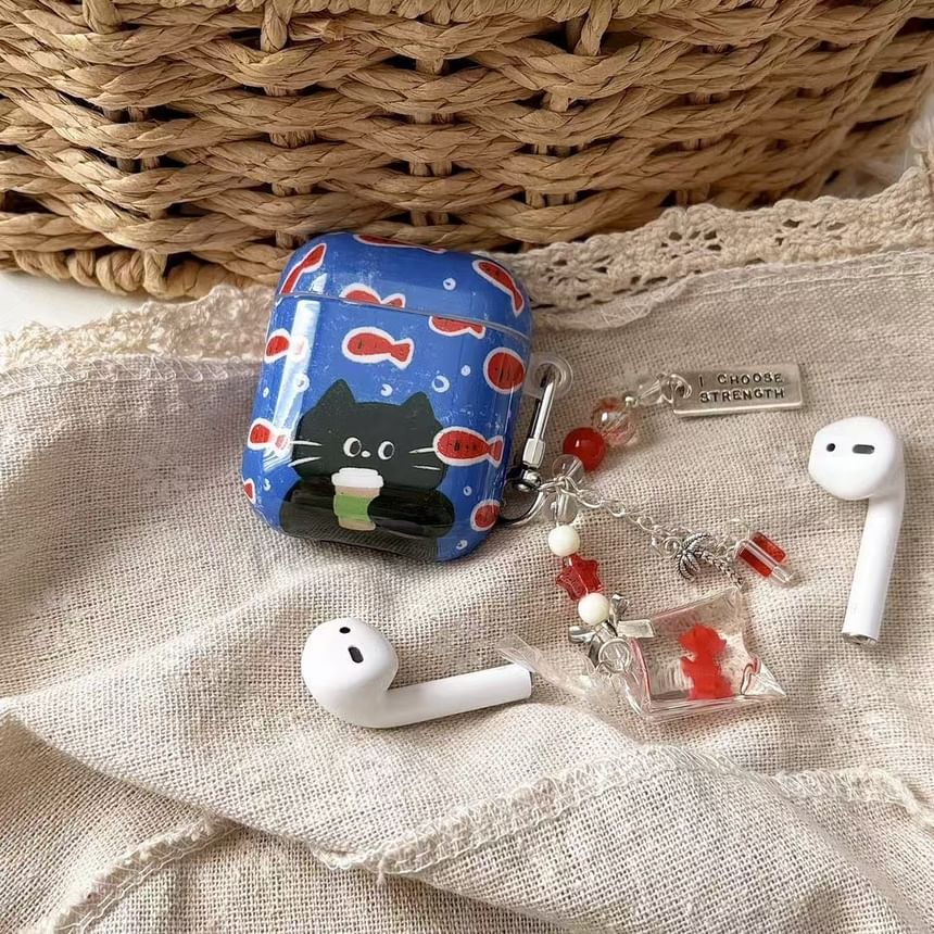 Cat Apple AirPods / Pro Earphone Case Skin