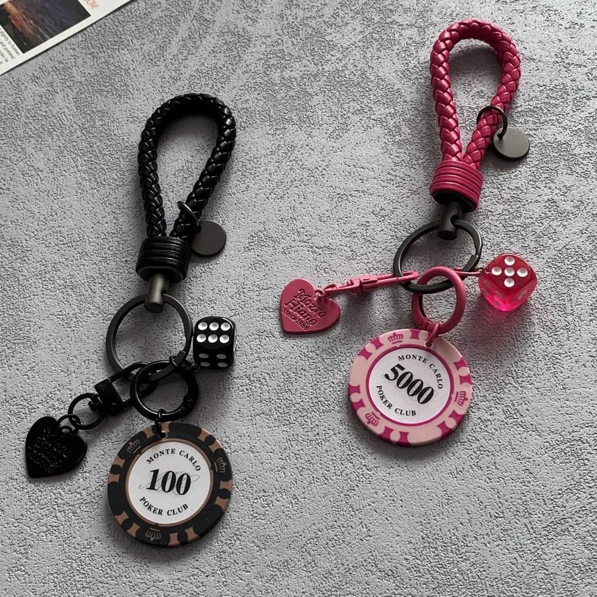 Casino Chip Keychain