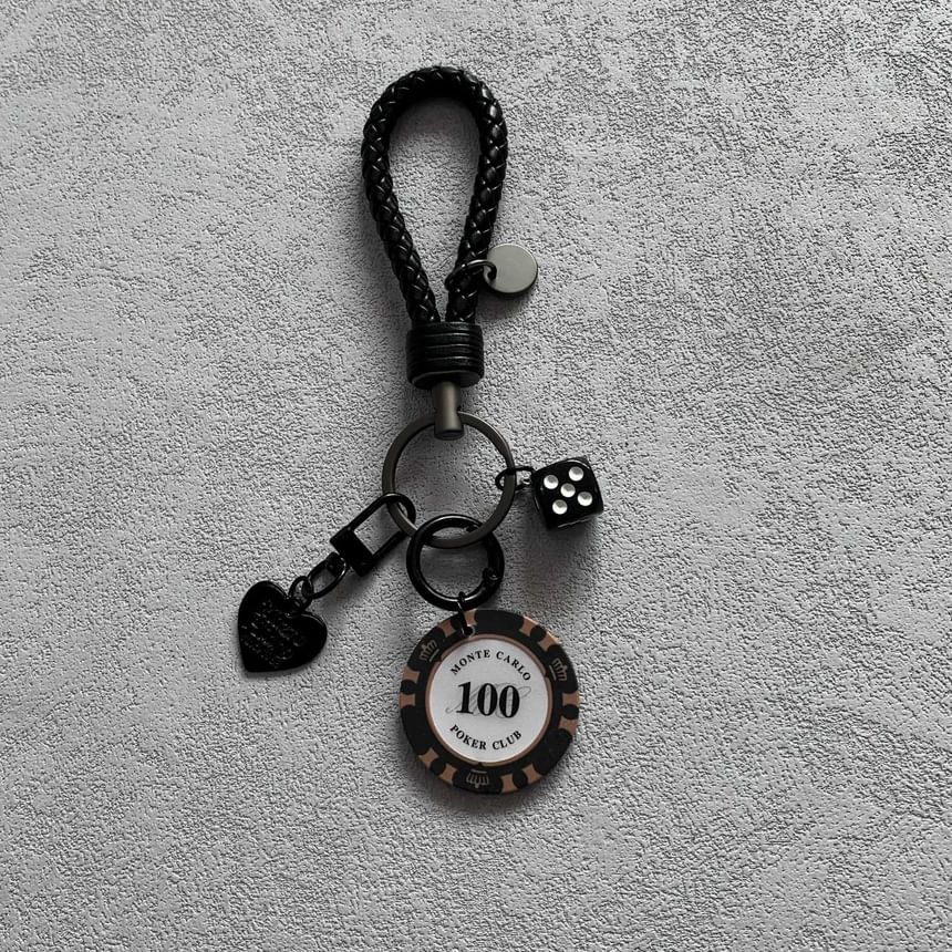 Casino Chip Keychain
