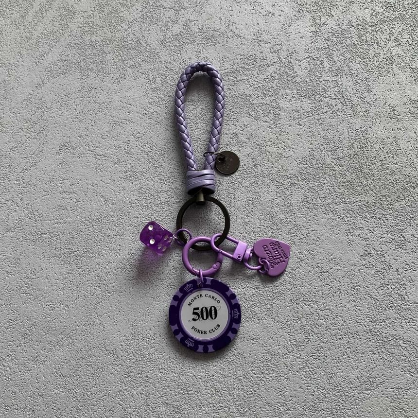 Casino Chip Keychain