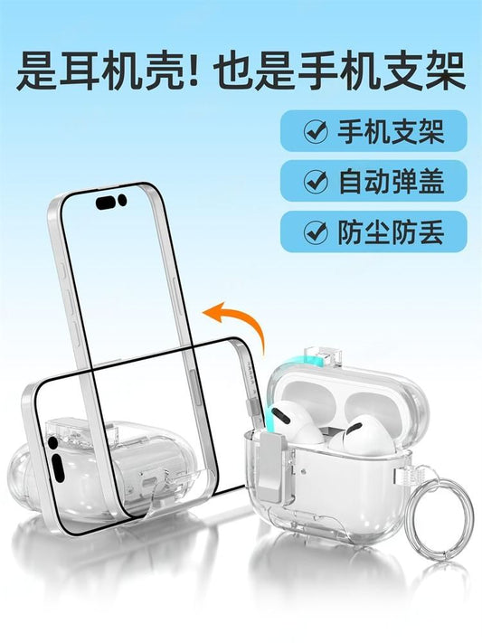 Transparent Apple AirPods / Pro Earphone Case Skin