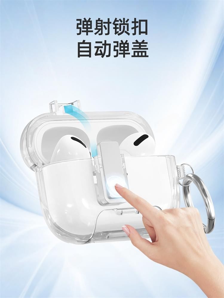 Transparent Apple AirPods / Pro Earphone Case Skin
