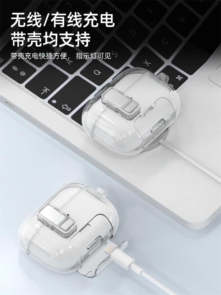 Transparent Apple AirPods / Pro Earphone Case Skin