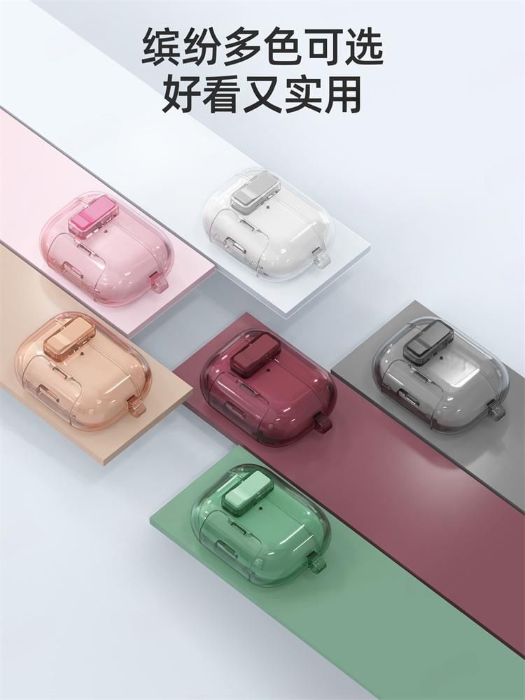 Transparent Apple AirPods / Pro Earphone Case Skin