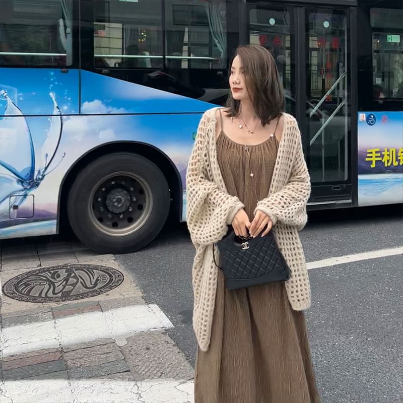 Open Front Cardigan