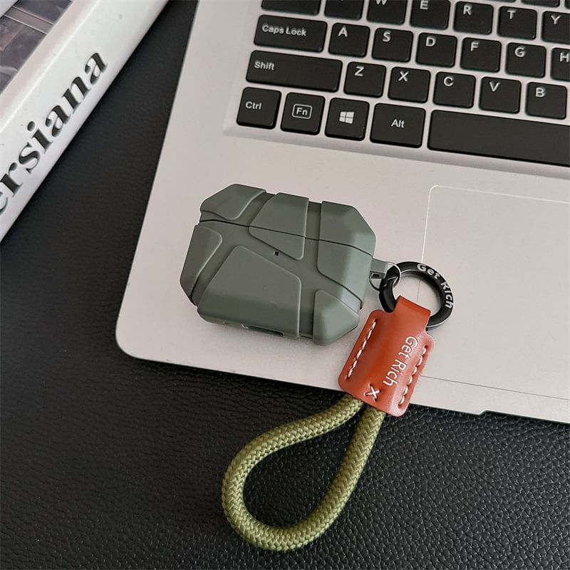 Utility Apple AirPods / Pro Earphone Case Skin with Strap
