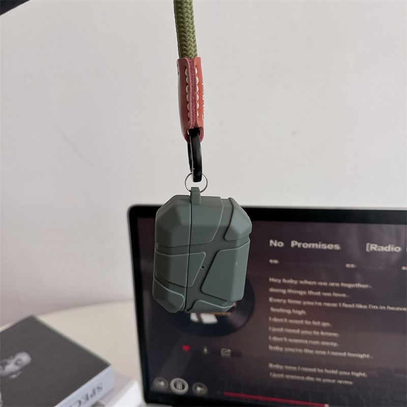 Utility Apple AirPods / Pro Earphone Case Skin with Strap