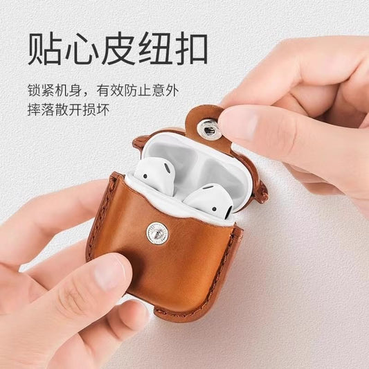 Faux Leather Apple AirPods / Pro Earphone Case Skin