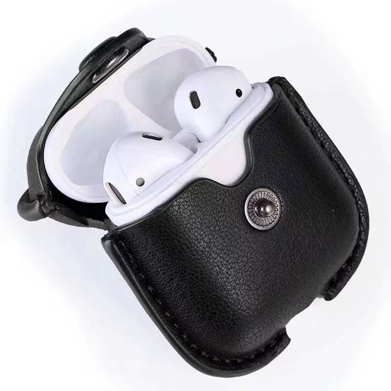 Faux Leather Apple AirPods / Pro Earphone Case Skin