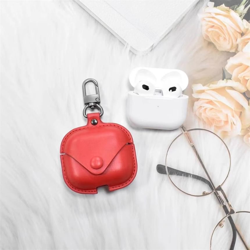 Faux Leather Apple AirPods / Pro Earphone Case Skin