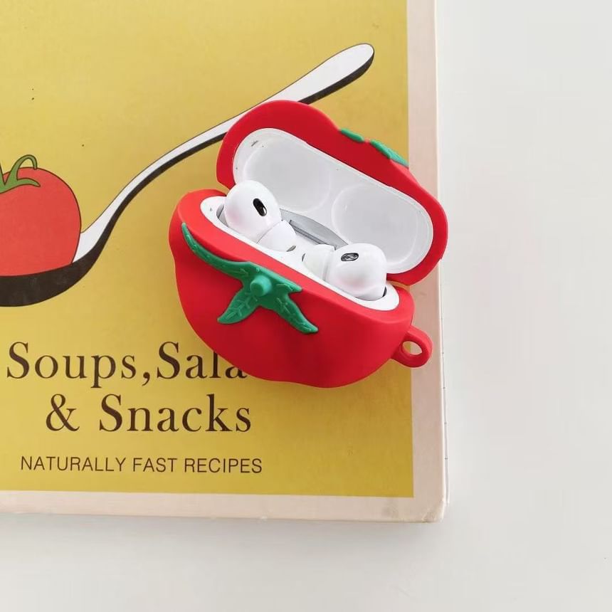 Tomato Apple AirPods / Pro Earphone Case Skin