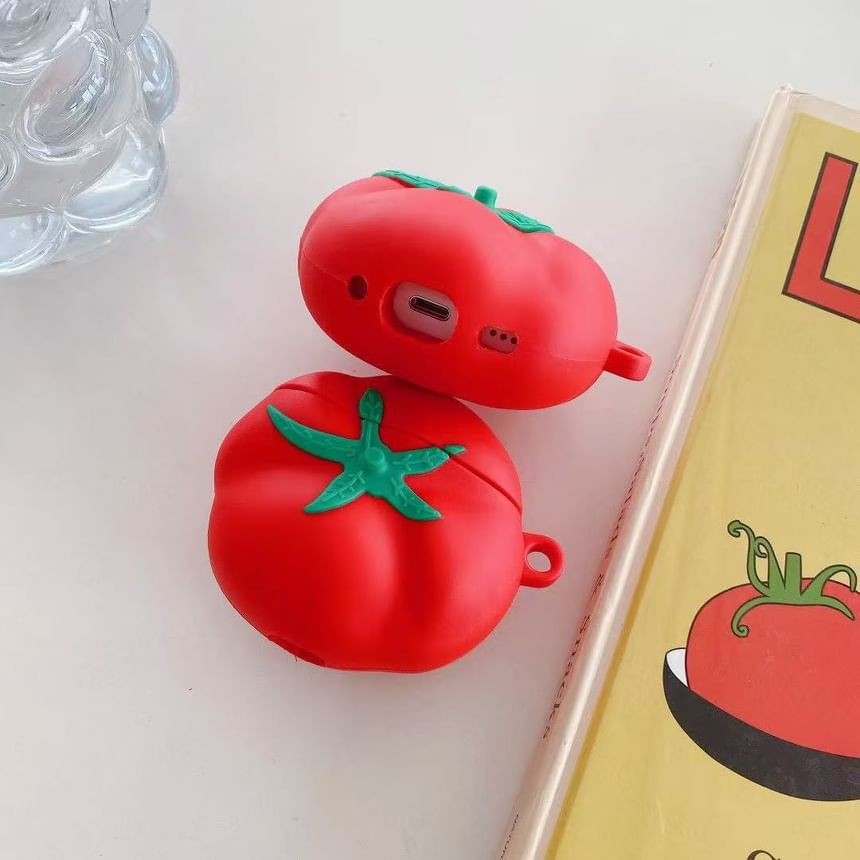 Tomato Apple AirPods / Pro Earphone Case Skin