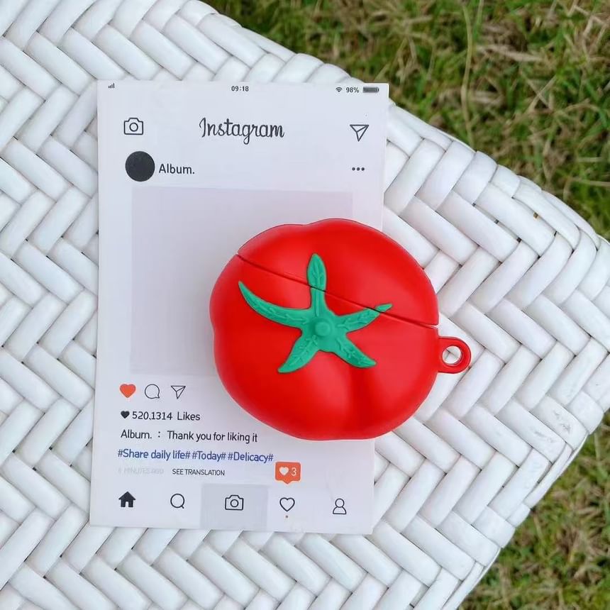 Tomato Apple AirPods / Pro Earphone Case Skin