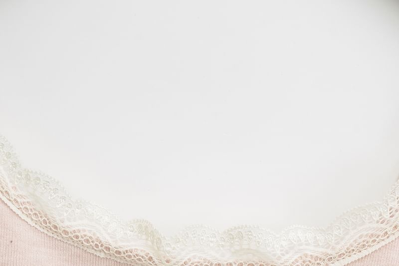 Lace Trim Cami Spaghetti Strap Scoop Neck Top