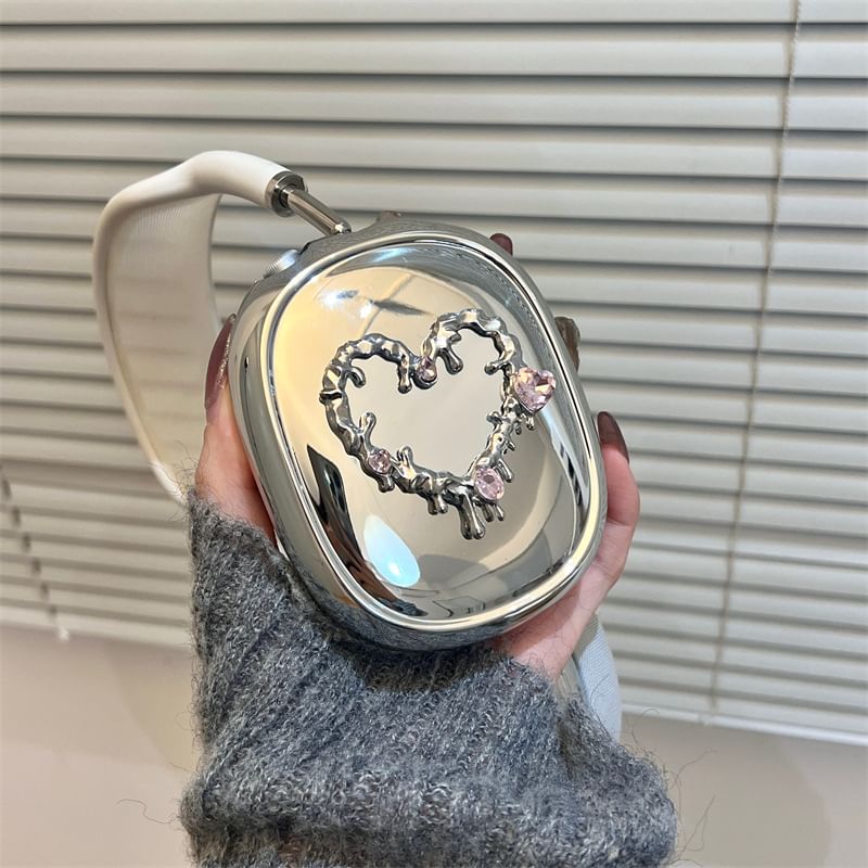 Butterfly / Heart Mirrored Apple AirPods Max Headphone Case Skin