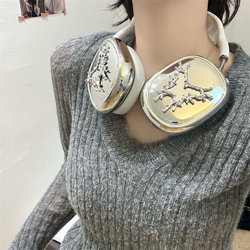 Butterfly / Heart Mirrored Apple AirPods Max Headphone Case Skin