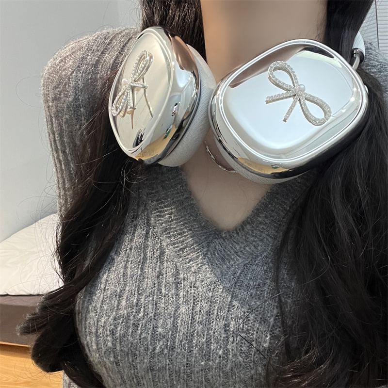 Butterfly / Bow Mirrored Apple AirPods Max Headphone Case Skin