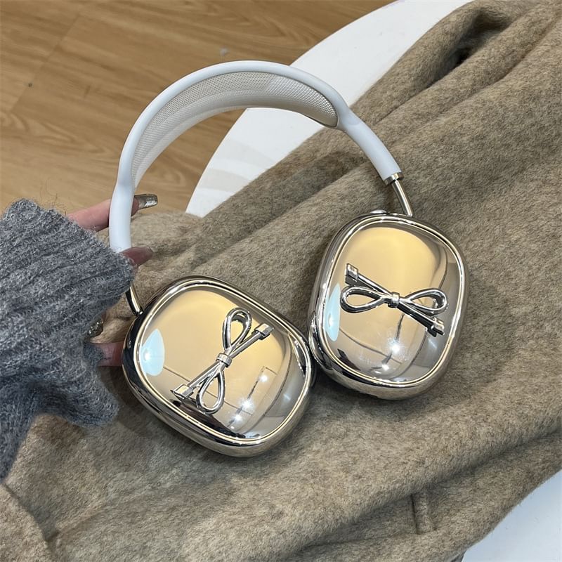 Bow Mirrored Apple AirPods Max Headphone Case Skin