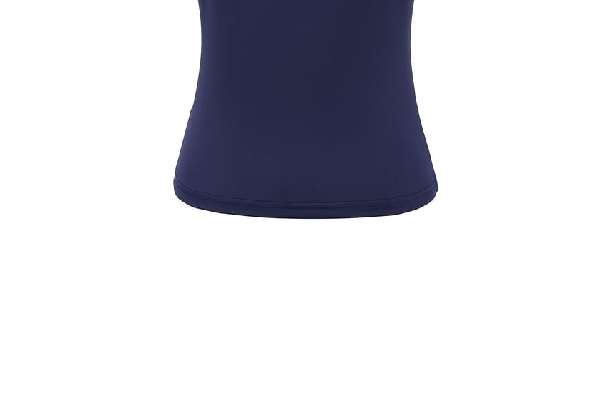 Lace Trim V-Neck Tank Top