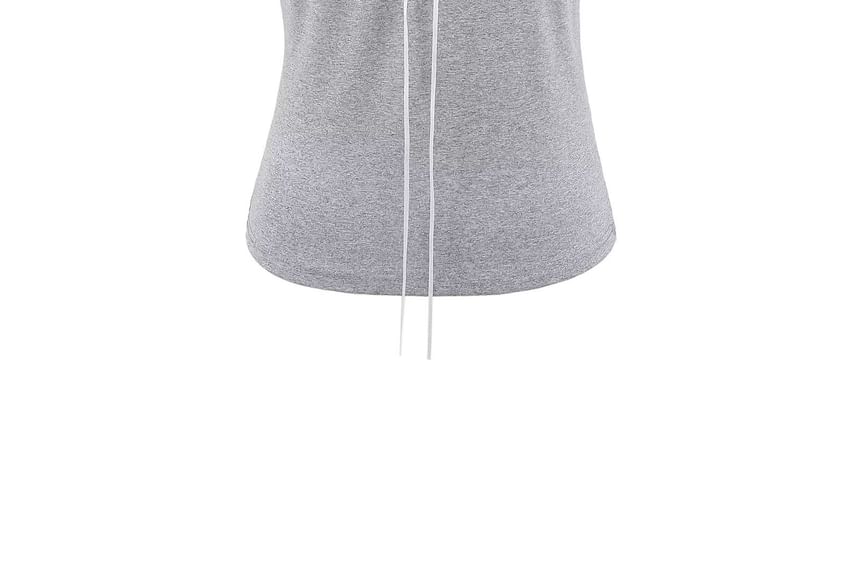 Lace Trim V-Neck Tank Top