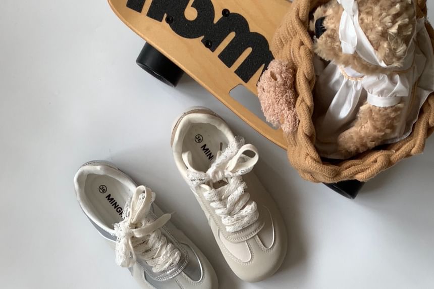 Two-Tone Sneakers