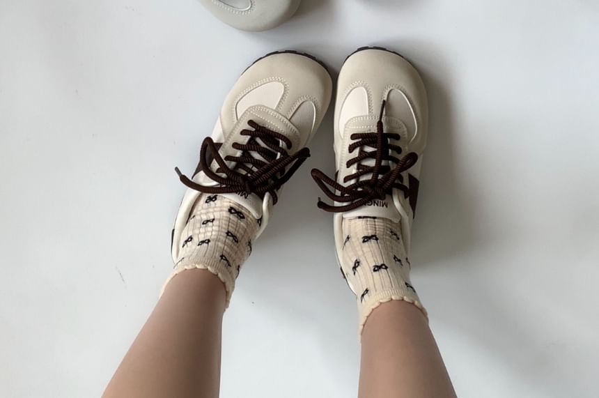 Two-Tone Sneakers