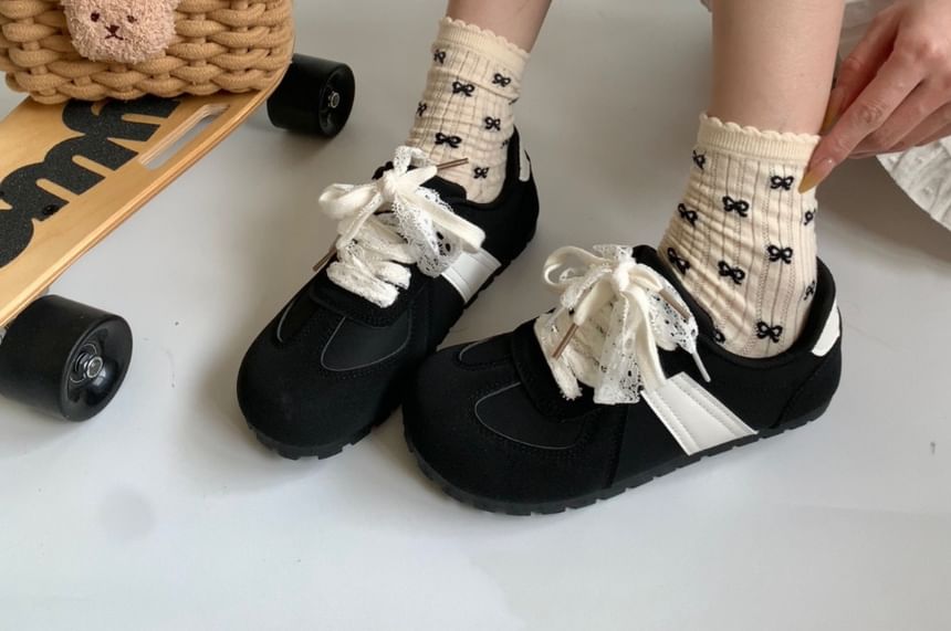 Two-Tone Sneakers