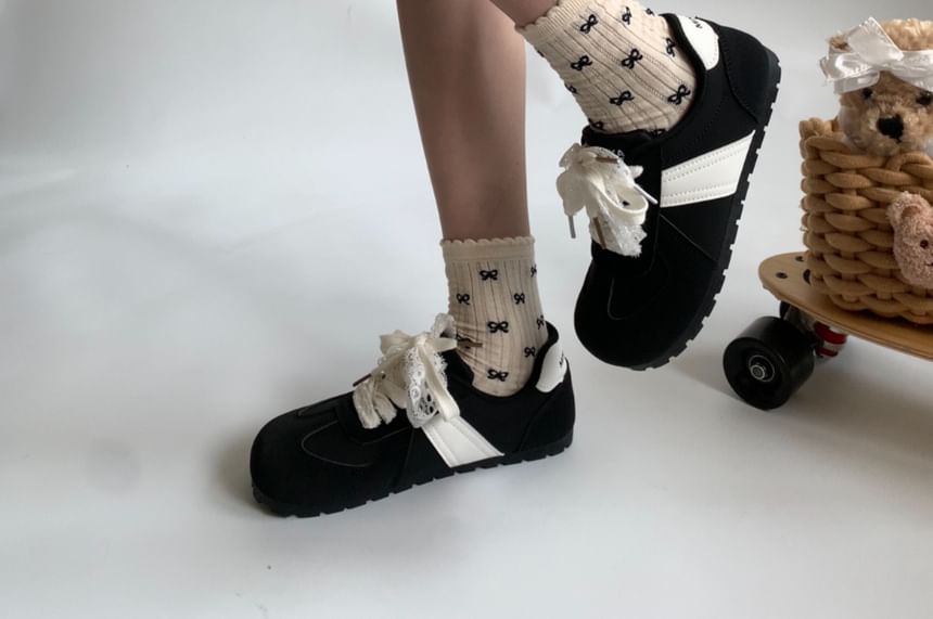 Two-Tone Sneakers
