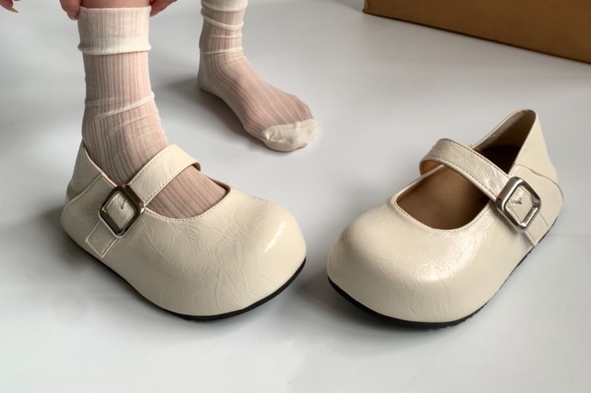 Platform Mary Jane Shoes
