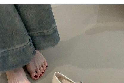 Jane Pointed Shoes Mary Toe
