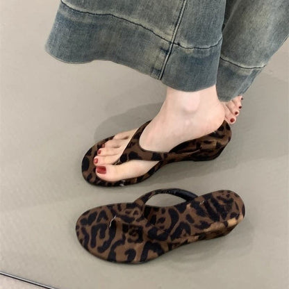 Wedge Flip-Flops Heel