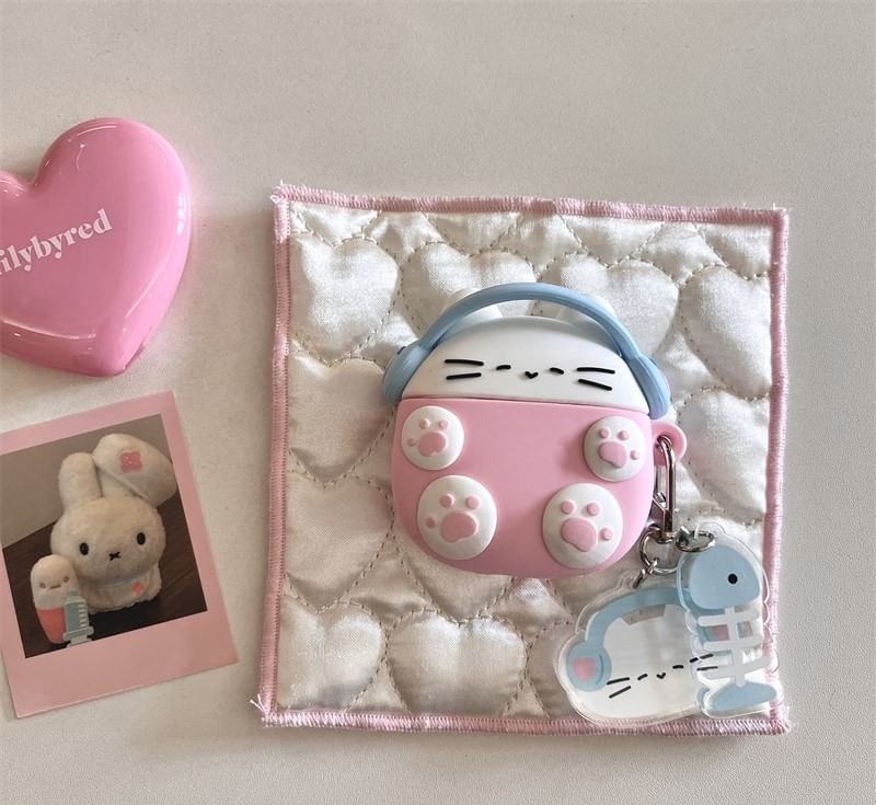 Pro Skin Case / Earphone with AirPods Apple Charm Cat