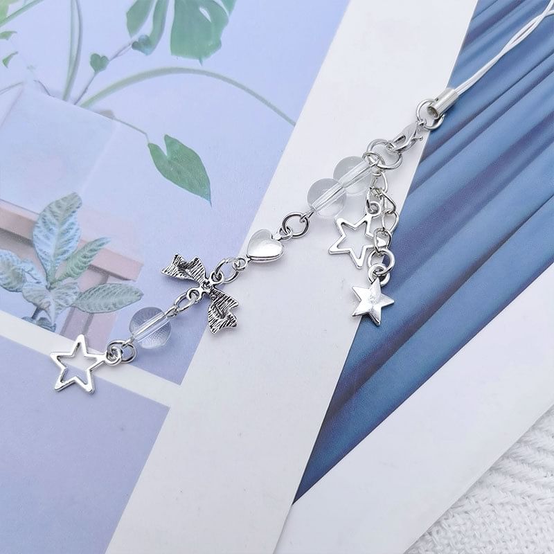 Bow Star Phone Charm / Bag Charm