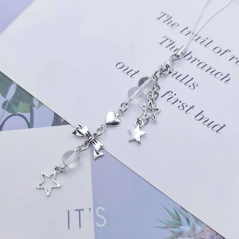Bow Star Phone Charm / Bag Charm