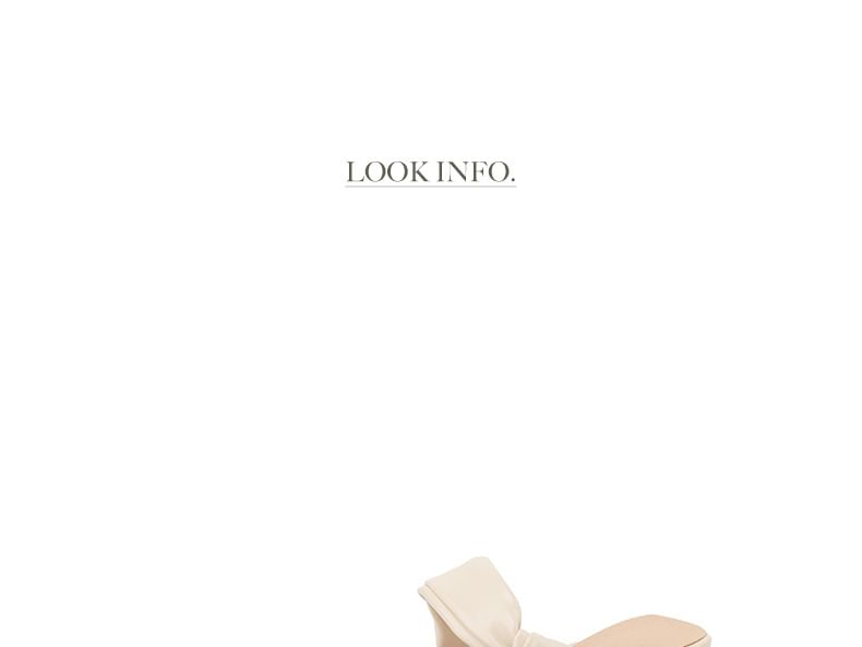 Block Heel Knotted Mules